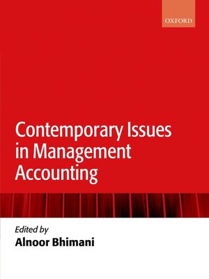 cover image of Contemporary Issues in Management Accounting